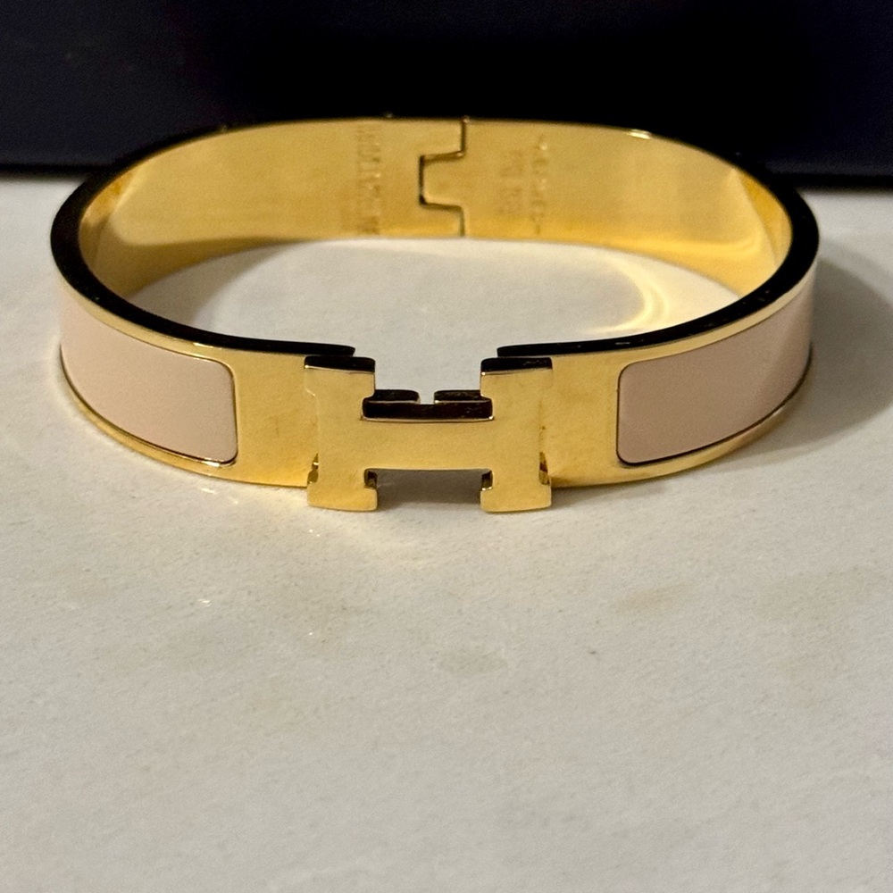 Gold and Cream Designer Bracelet